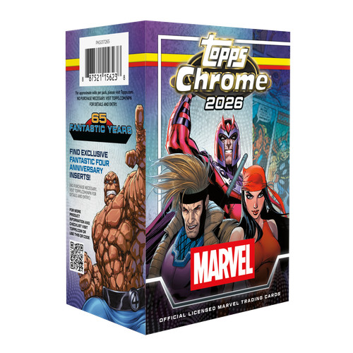 2026 topps chrome - topps, marvel