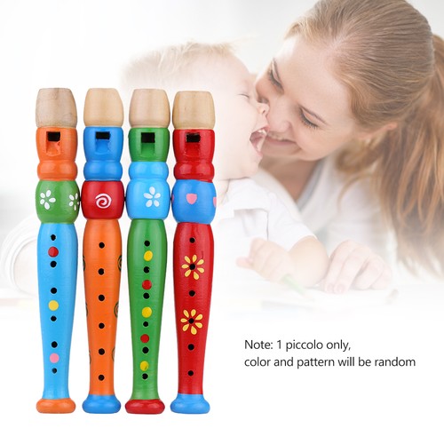 Wooden piccolo flute sound - flute,
