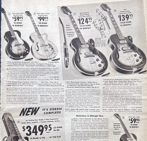 Vtg 1959 airline stereo - vtg,