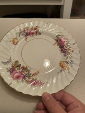 Foley Bone China Devonshire Floral Pattern Plate Excellent Condition