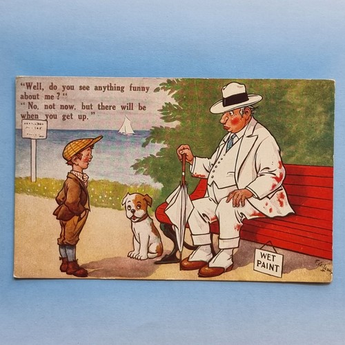 Comic postcard c1929 g - c1929, f.g