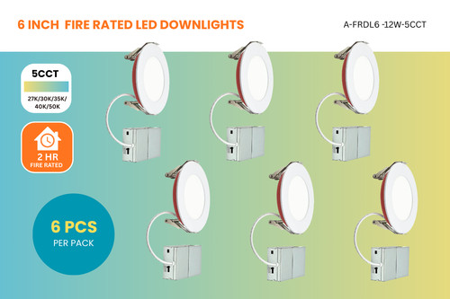 Fired rated led downlight - fired,