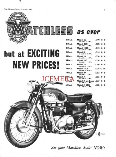 Matchless range prices - range,