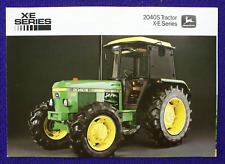 JOHN DEERE 2040S X-E TRACTOR 1084 BROCHURE AGRICULTURE FARMING SPECIFICATION