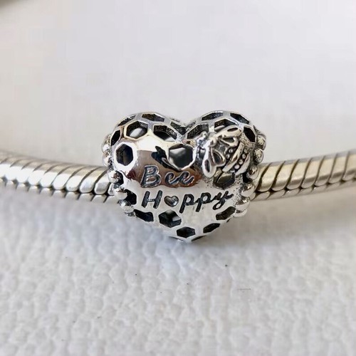 Pandora silver bee happy - pandora,