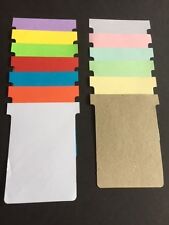 T-Cards T Card Job Cards Size 3 Qty100 Nobo,Sasco  Free 1st class post £5.40/100