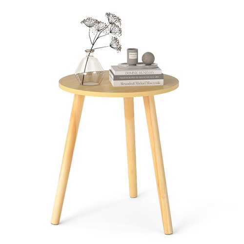 Round coffee table - round,