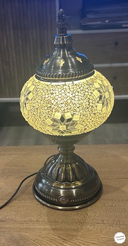 Turkish mosaic lamp usb - mosaic, lamp,