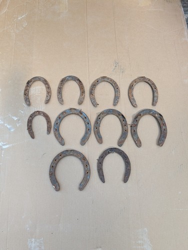 Vintage used horse shoe - used,