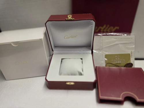 Cartier watch box complete - watch, set