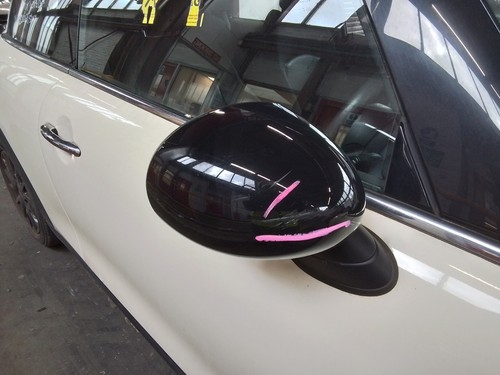 Wing mirror right white mini - wing,