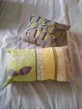 2 Dunelm Cushions Throw