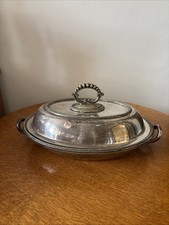 Silver Plate 4 Piece Tureen By