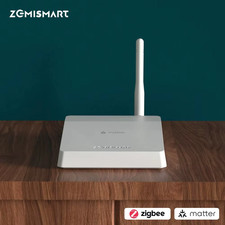 M6 Hub Matter Zigbee Gateway with Antenna Work with Tuya Homekit Google Home Sma