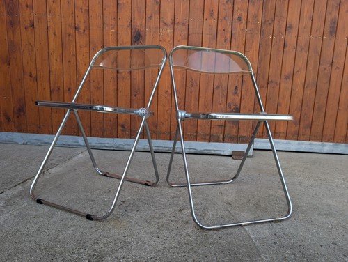 Vintage folding chair plia - vintage,