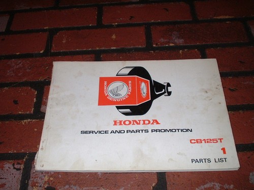 Genuine honda cb125t - genuine,