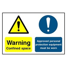 Warning Confined Space