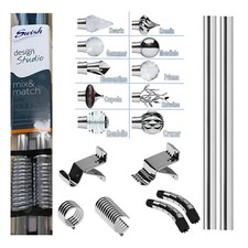 Swish Bay Window Curtain Pole