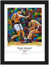 Boxing Rocky Marciano Limited Edition Print By Killian Art
