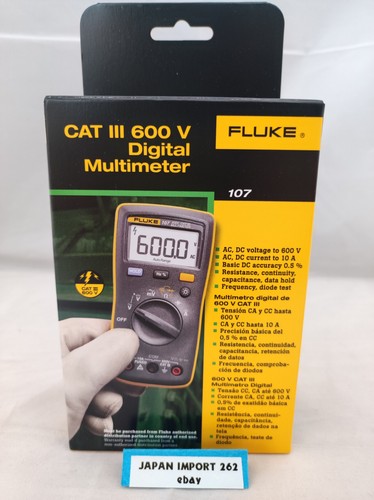 Fluke 107 current - 107, dc