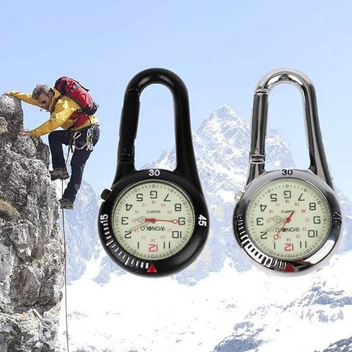 Clip carabiner luminous - clip, on
