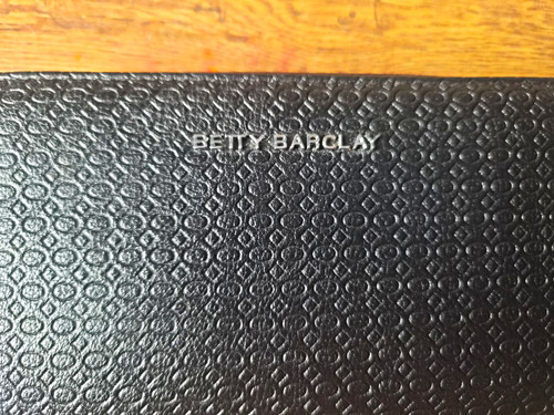 Betty barclay black leather - betty,