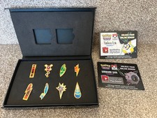 Pokemon Official Nintendo 2012 Unova Gym Badges Collection Presentation Box New