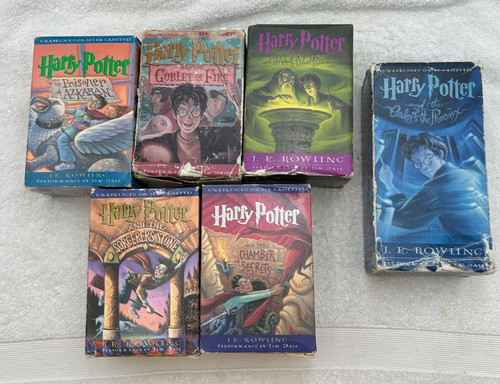Harry potter audio books - harry,