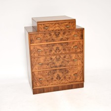 Art Deco Burr Walnut Chest of
