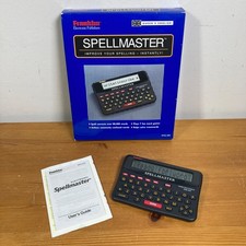 FRANKLIN Spellmaster SMQ-200 Electronic Dictionary & Word Games - Boxed Superb