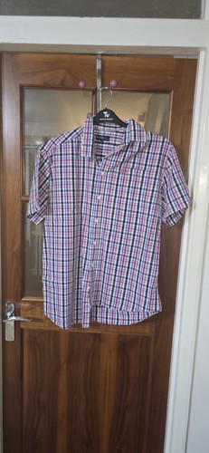 Mens shirt with short - with, sleeves