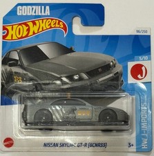 Hot Wheels Nissan Skyline GT-R (BCNR33) Godzilla Grey - COMBINE POSTAGE