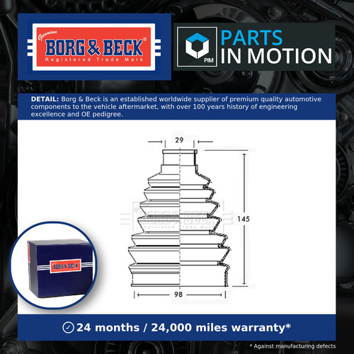 Joint boot fits saab 5 - fits, 9-5
