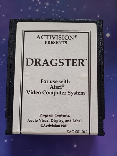 Atari 2600 dragster rare - atari,