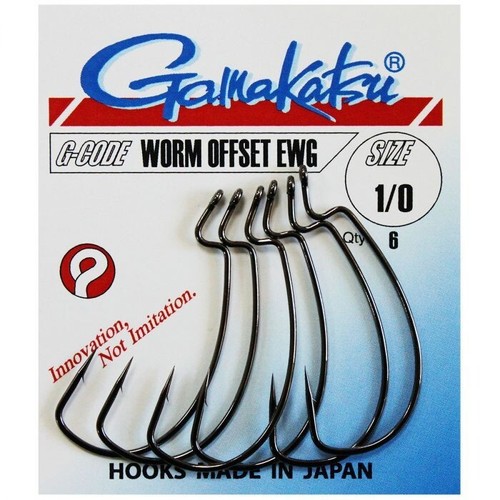 Gamakatsu offset ewg - ewg, worm