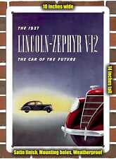 Metal Sign - 1937 Lincoln