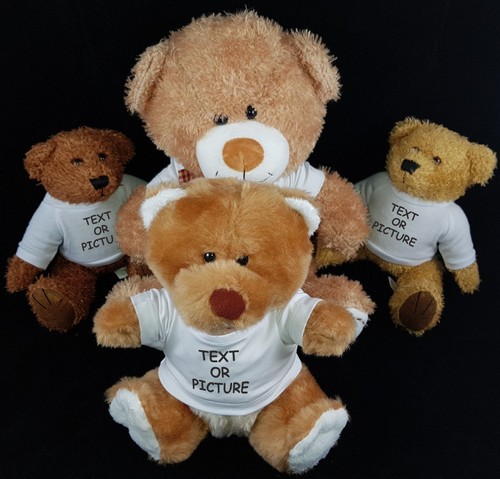 Personalised photo teddy - teddy, bear