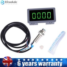 4-Digital Green LED Tachometer