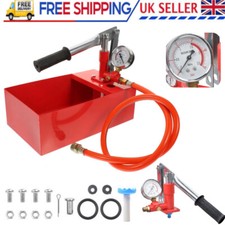 Water Pressure Test Pump System Hand 25kg Leakage Tester Line Heating Hydraulic