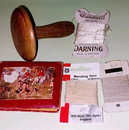 Vintage haberdashery wooden - vintage,