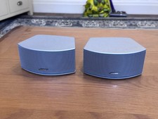 BOSE CineMate & 321 Satellite Gemstone Speakers SILVER x 2 Fully Working