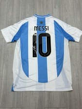Lionel Messi Signed Argentina