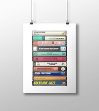 John Coltrane Poster: Cassette