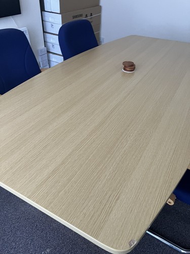 Wooden board room table and - wooden,
