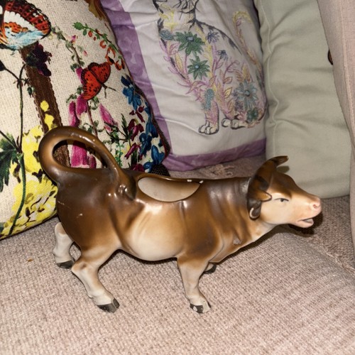 Vintage ceramic cow - cow, creamer