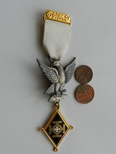 A MASONIC BREAST JEWEL, RED CROSS of CONSTANTINE COMMANDER.