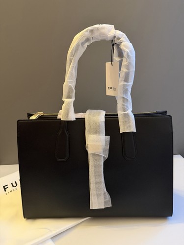 Furla metro tote black - furla,