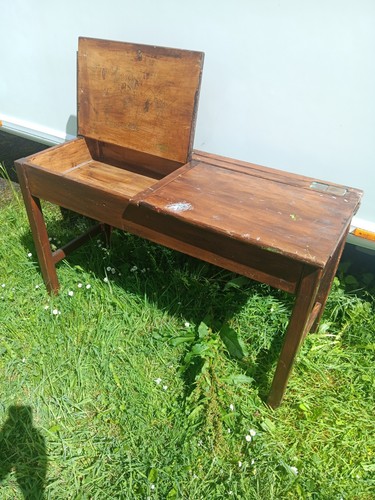 Vintage double kids school - vintage,