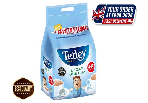 Tetley one cup decaf - tetley,
