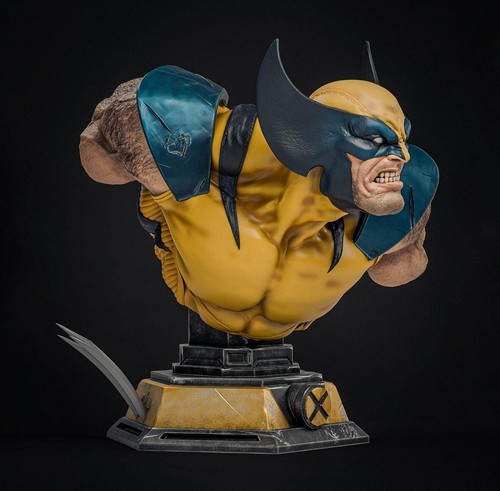 Wolverine bust resin - bust,